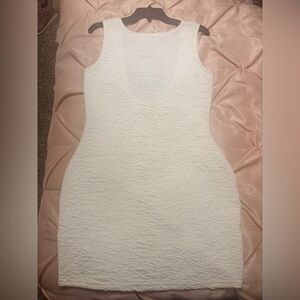 Good American White Mini Dress